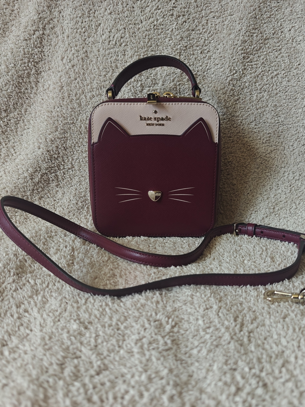 kate spade Meow Daisy Vanity Crossbody Bag